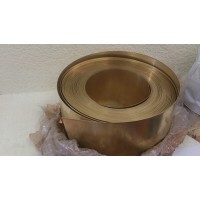 Лента латунная ДПРНМ 10x0,5 мм ЛС59-2 ГОСТ 2208-2007