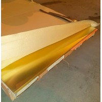 Лист латунный ДПРНТ 0,5x1000x3000 мм Л63 ГОСТ 2208-2007