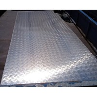Лист алюминиевый рифленый квинтет 2,5x1500x3000 мм АМг2 ГОСТ 21631-2023