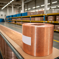 Сетка медная 7x7x2 мм М1М ГОСТ 6613-86