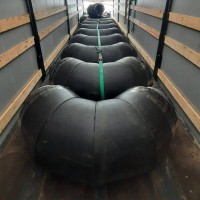 Скорлупа ППУ-ПЭ для отвода 90° 133x225 мм ГОСТ 30732-2020