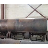 Труба из обечайки 720x8 мм 09Г2С ГОСТ 20295-85